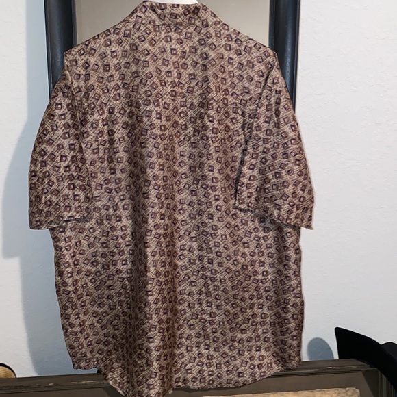 100%SILK SHORT SLEEVE SHIRT FROM CHIANARE - Picture 9 of 9